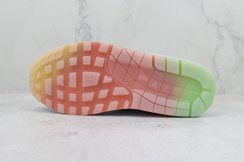 Nike Air Max 1 "White/Cream/Green" фото № 8