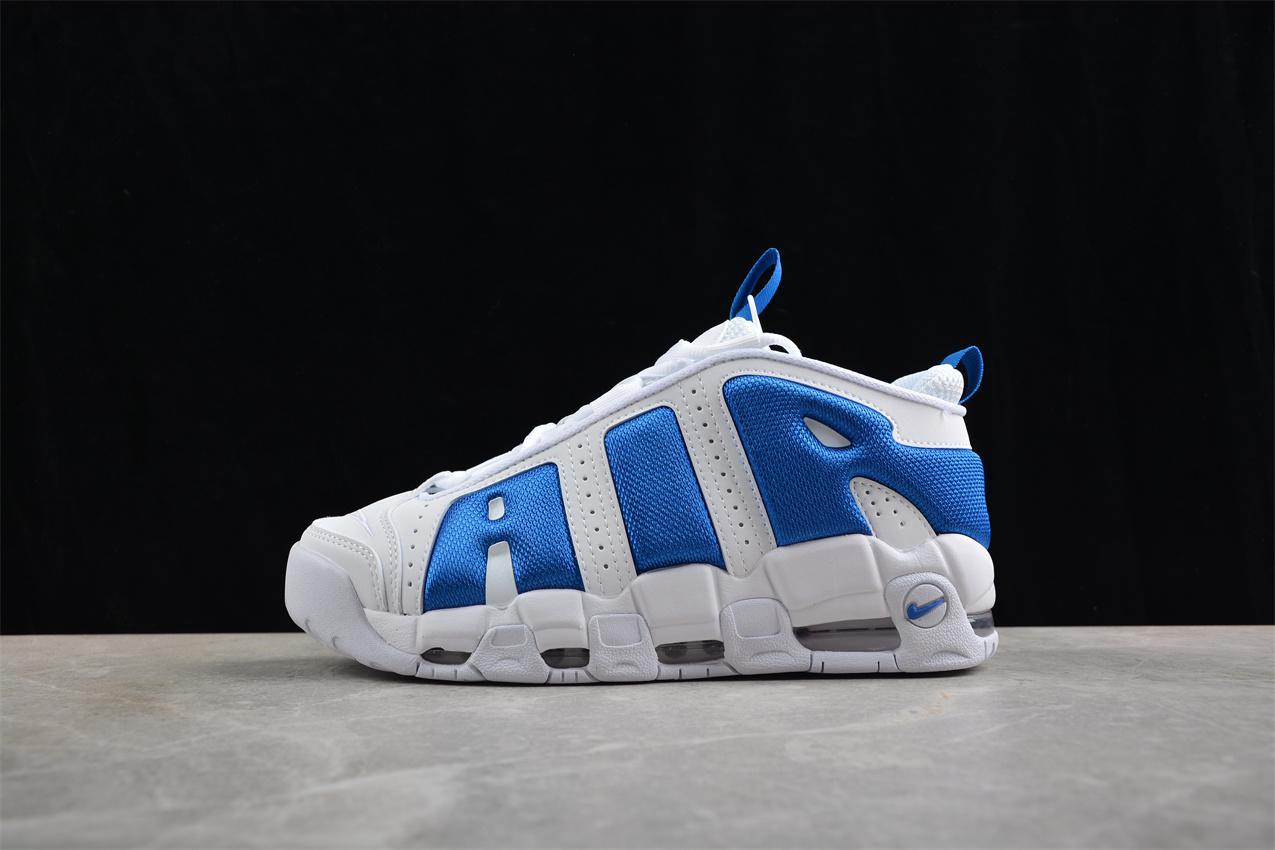 Nike Air More Uptempo "White Hyper Royal" фото № 2