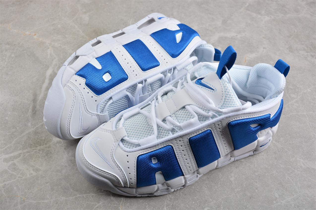 Nike Air More Uptempo "White Hyper Royal" фото № 6