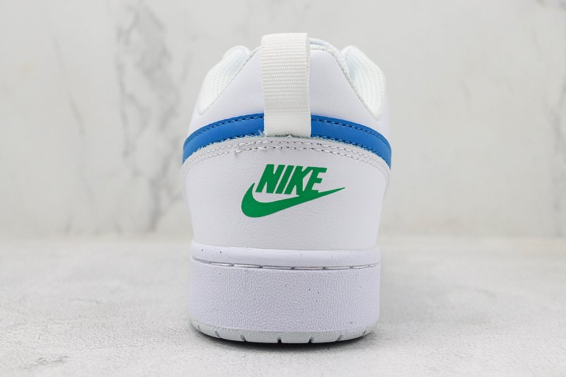 Nike Court Borough Low 2 "White/Sea Blue" фото № 9