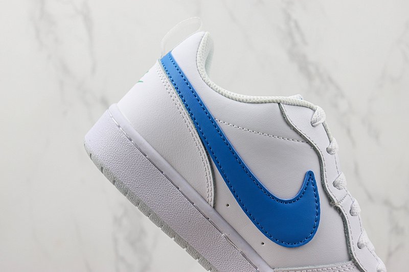Nike Court Borough Low 2 "White/Sea Blue" фото № 3