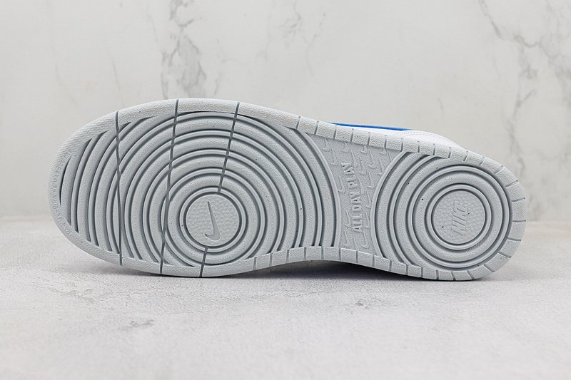 Nike Court Borough Low 2 "White/Sea Blue" фото № 8