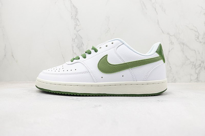 Nike Court Vision Low "White/Green" фото № 2