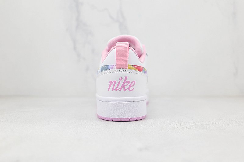 Nike Court Borough Low 2 SE "Floral Pink/White" фото № 9