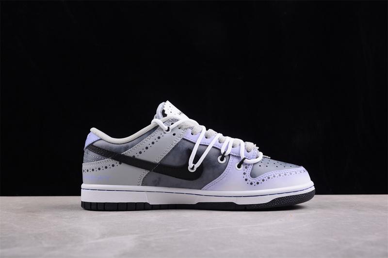 Nike Dunk Low Rope Laces "Gray to Violet" фото № 7
