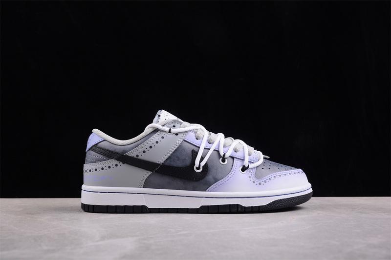 Nike Dunk Low Rope Laces "Gray to Violet" фото № 6