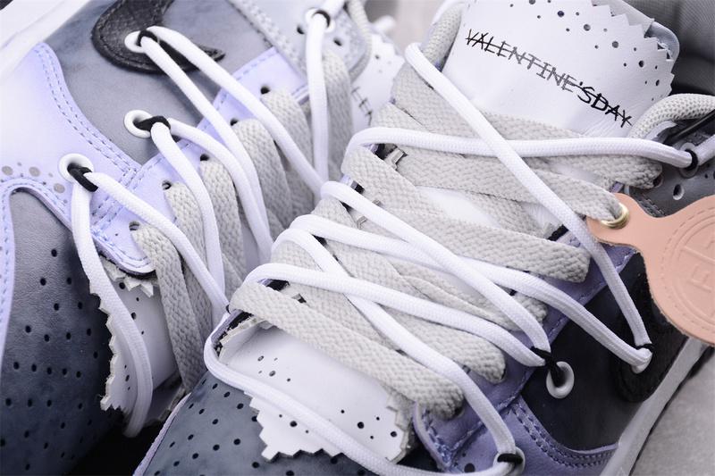 Nike Dunk Low Rope Laces "Gray to Violet" фото № 4