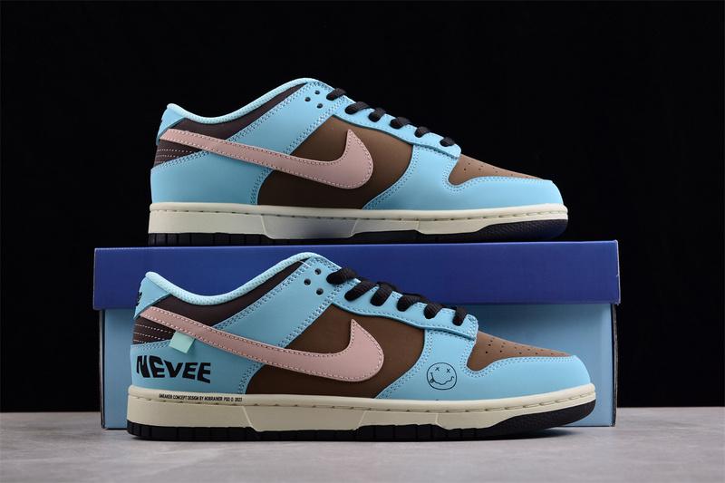 Nike Dunk Low SB "Blue/Brown/Pink" фото № 7