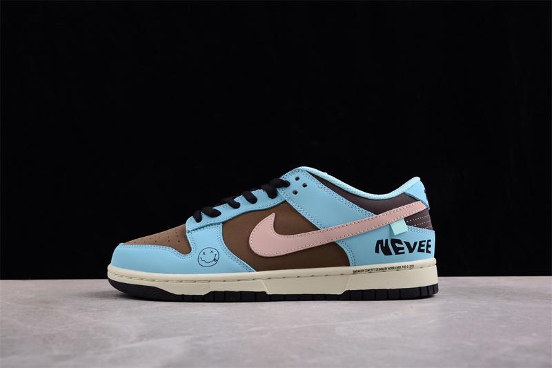Nike Dunk Low SB "Blue/Brown/Pink" фото № 5