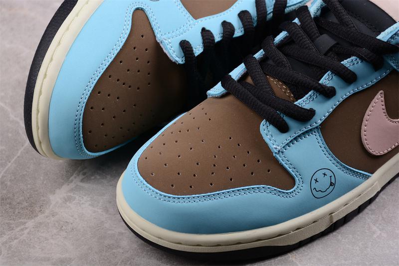 Nike Dunk Low SB "Blue/Brown/Pink" фото № 4
