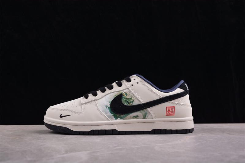Nike Dunk Low "Beige/Green Dragon" фото № 5