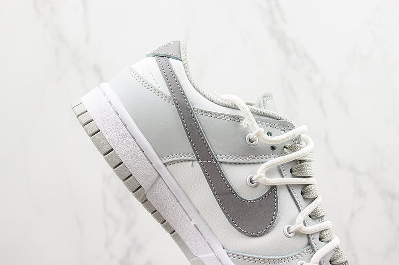 Nike SB Dunk Low "Grey/White" фото № 4