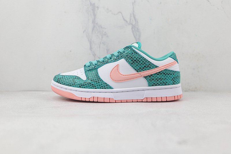 Nike SB Zoom Dunk Low "Washed Teal Snakeskin" фото № 2