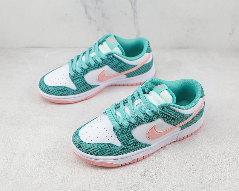 Nike SB Zoom Dunk Low "Washed Teal Snakeskin" фото № 5