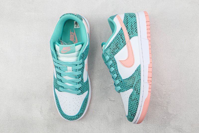 Nike SB Zoom Dunk Low "Washed Teal Snakeskin" фото № 6