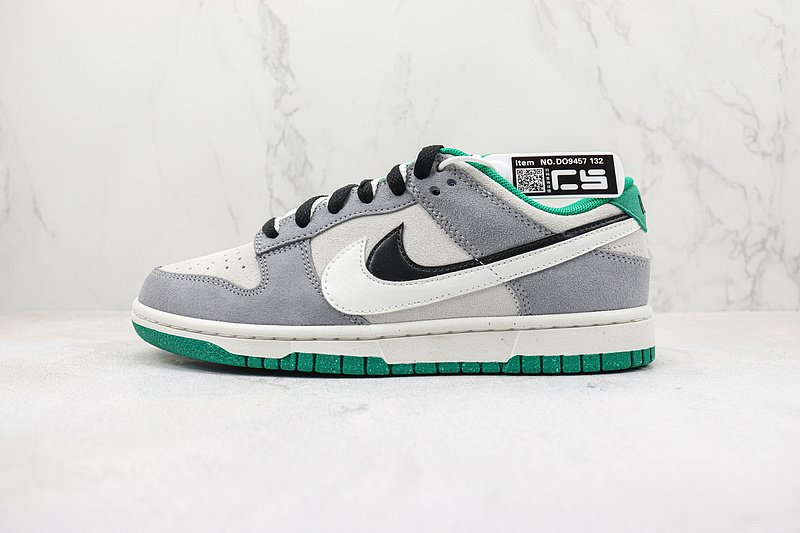Nike SB Dunk Low SE "85 Double Swoosh/Grey/Black/White" фото № 2