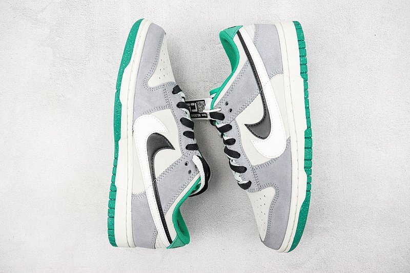 Nike SB Dunk Low SE "85 Double Swoosh/Grey/Black/White" фото № 7