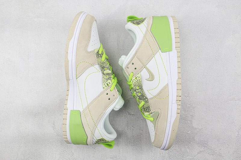 Nike Dunk Low Disrupt 2 Easter "Green Snake Phantom/Olive Aura/Vivid Green/Light Stone" фото № 7