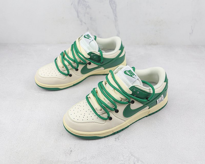 Nike Dunk Low Retro XD "White/Green" фото № 5