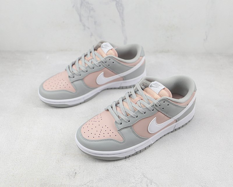 Nike SB Dunk Low "Soft Grey/Pink" фото № 5