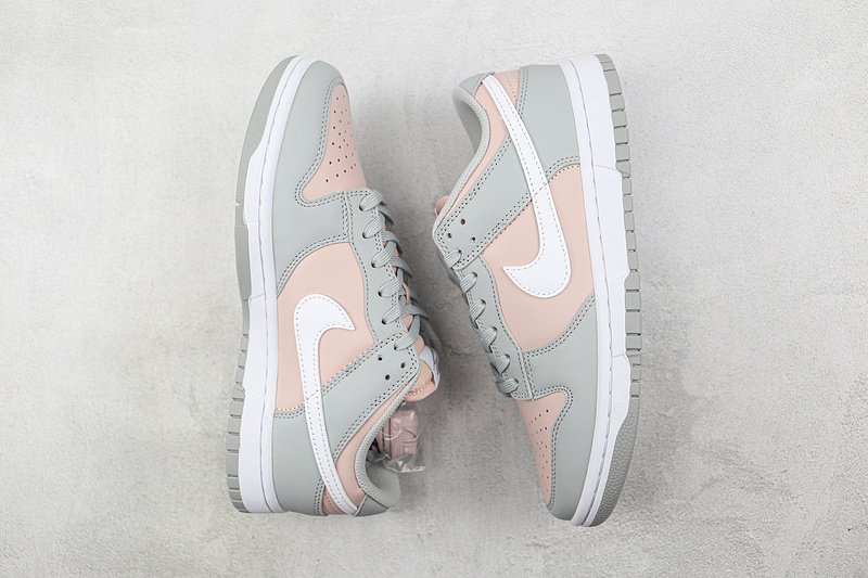 Nike SB Dunk Low "Soft Grey/Pink" фото № 7