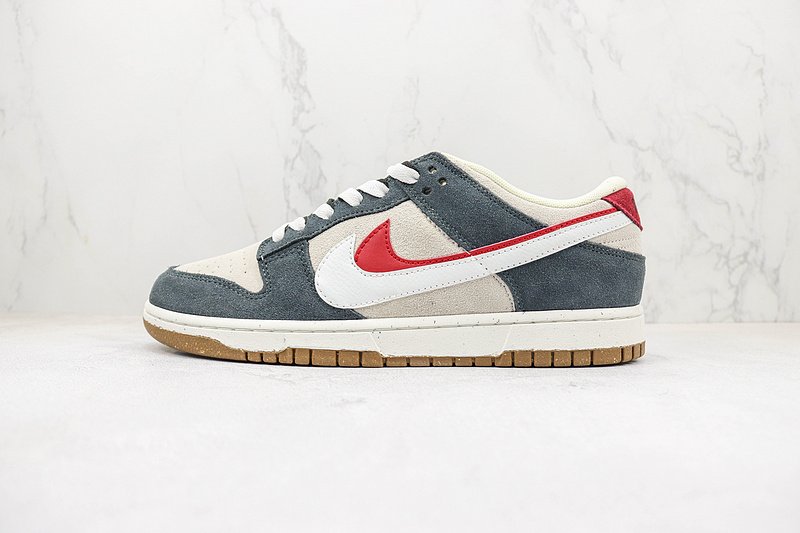 Nike Dunk Low Double Swoosh "Sail Grey" фото № 2