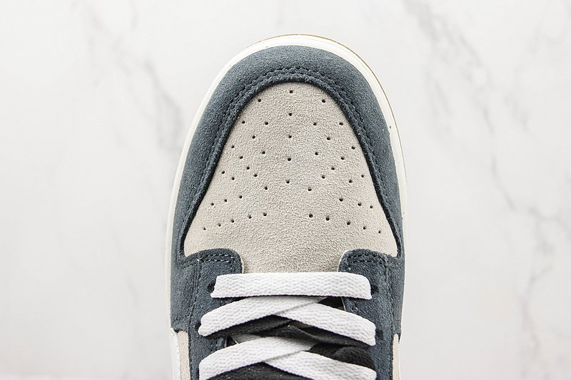 Nike Dunk Low Double Swoosh "Sail Grey" фото № 3