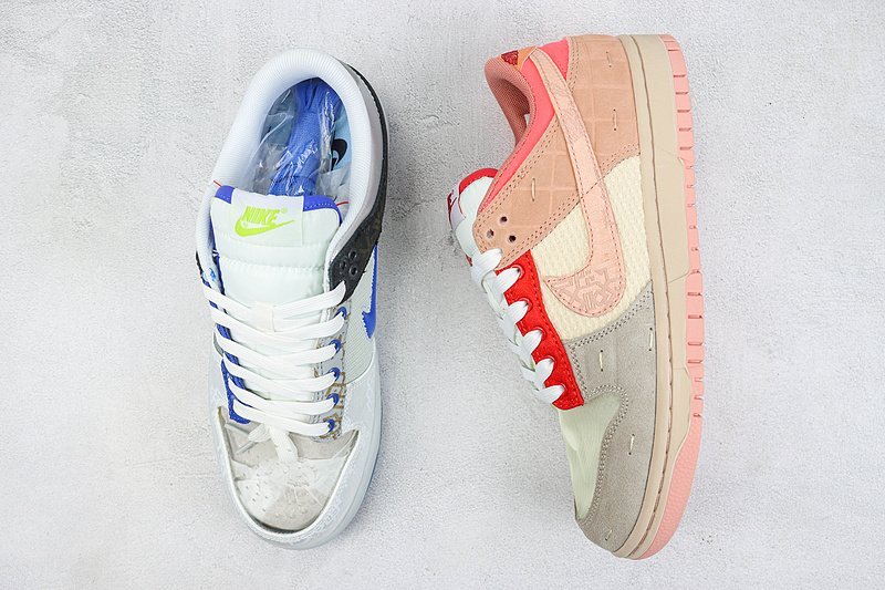 CLOT x Nike Dunk Low "What The" фото № 6