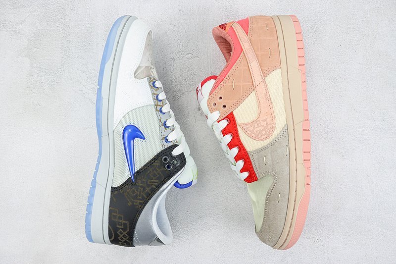 CLOT x Nike Dunk Low "What The" фото № 7