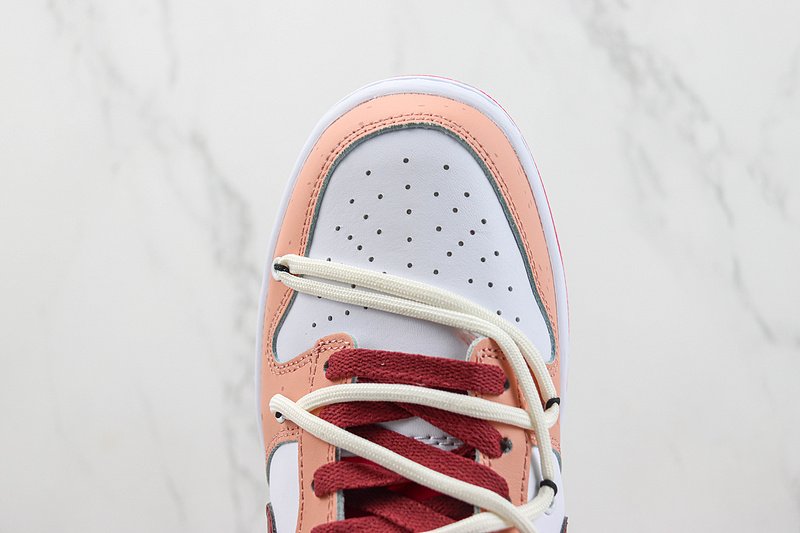 Nike Dunk Low "Love Me More/Pink/Lace Up" фото № 4