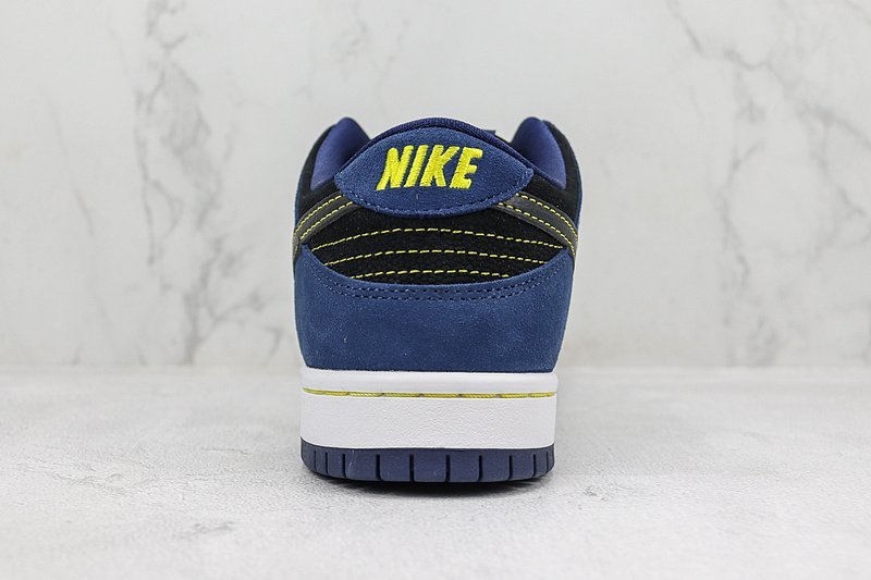 Nike Dunk Low "Midnight Navy/Black/Grey" фото № 9