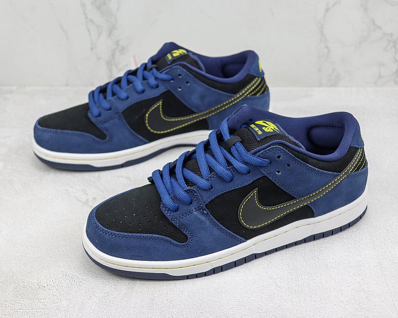 Nike Dunk Low "Midnight Navy/Black/Grey" фото № 5