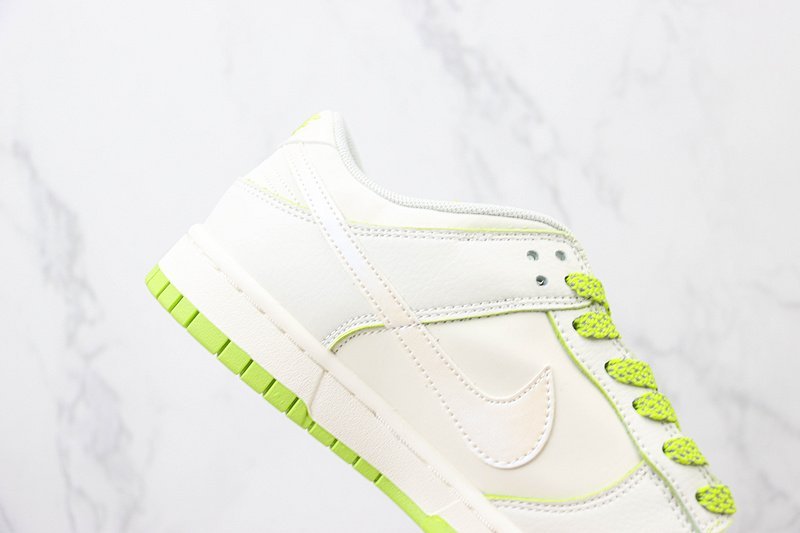 Nike Dunk Low "Pearl White/Apple Green" фото № 3