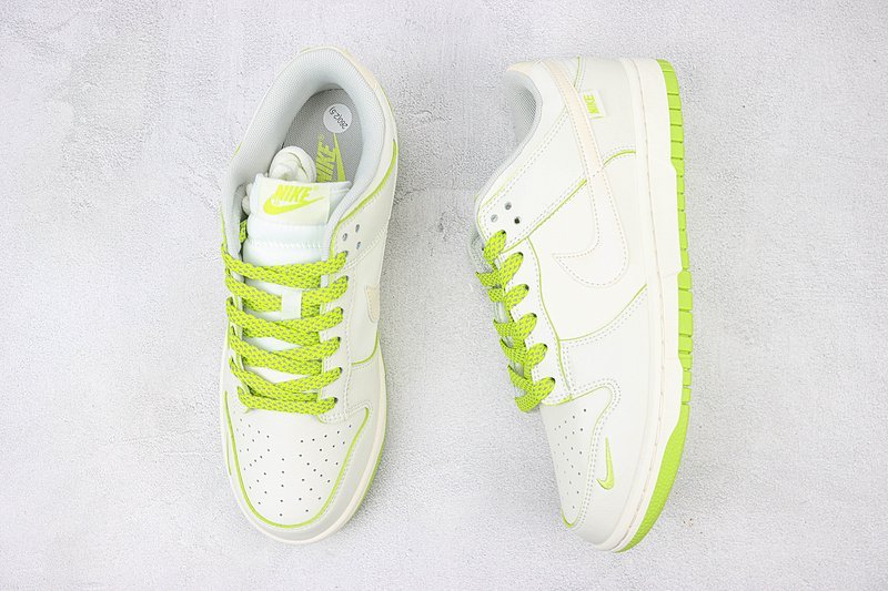 Nike Dunk Low "Pearl White/Apple Green" фото № 6