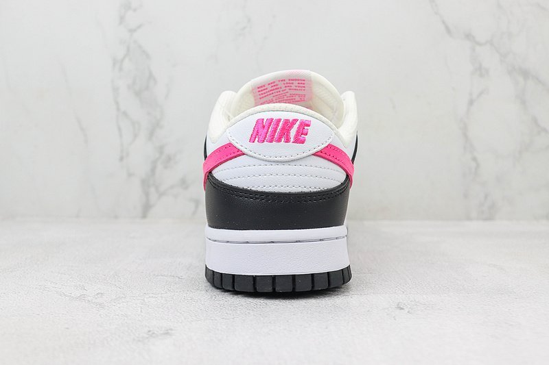 Nike Dunk Low "Black/Fierce Pink" фото № 9