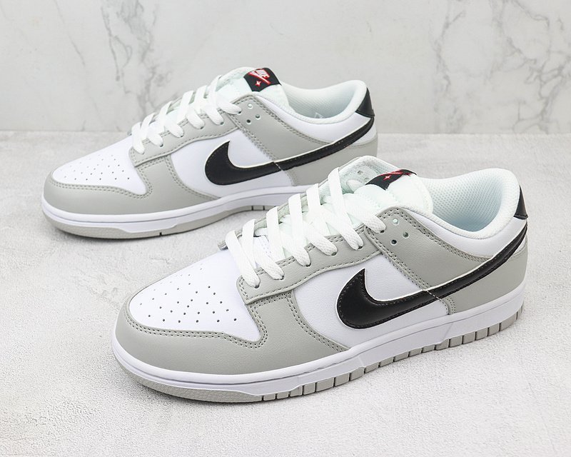 Nike Dunk Low "White/Wolf Grey/Black" фото № 5