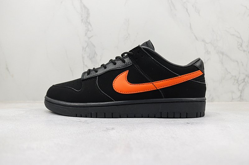 Nike Dunk Low Pro "Black/Orange" фото № 2