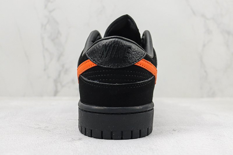 Nike Dunk Low Pro "Black/Orange" фото № 8