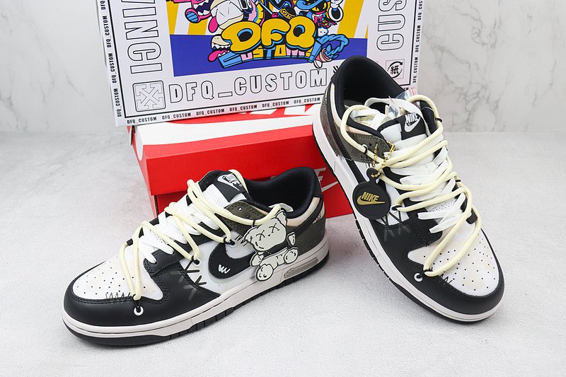 Drip Kickz x Nike Dunk Low Custom "Bear" фото № 7