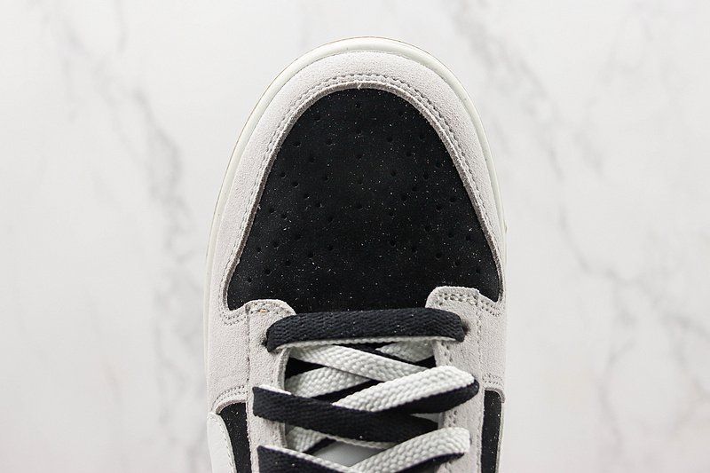 Nike Dunk Low SE 85 Double Swoosh "Grey/Black/Brown" фото № 3