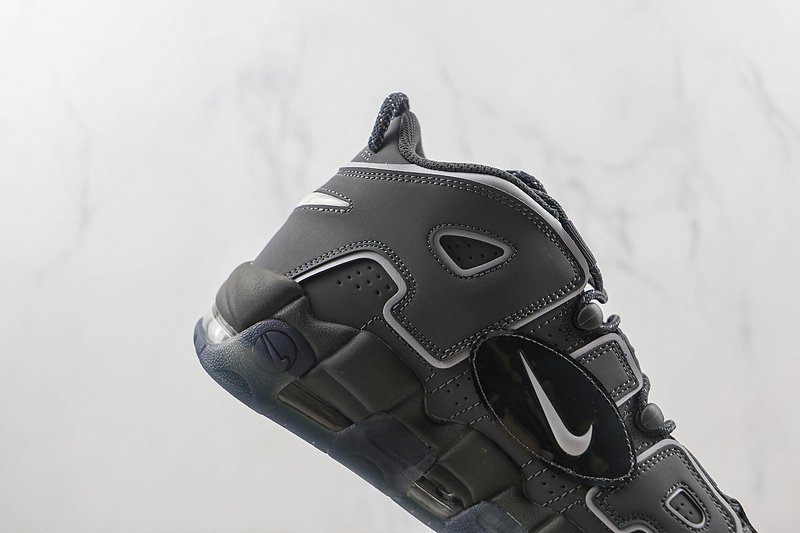 Nike Air More Uptempo 96 "Black/Grey/White" фото № 4
