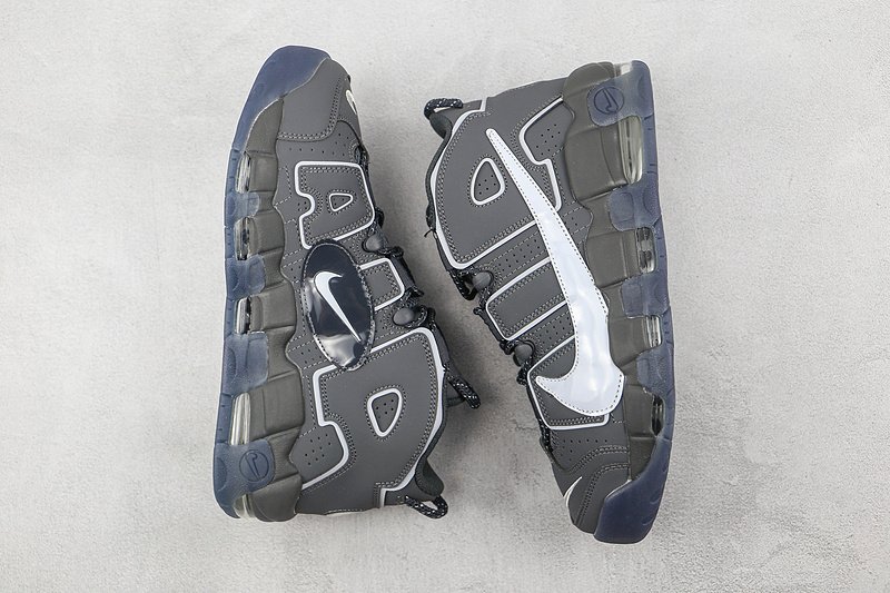Nike Air More Uptempo 96 "Black/Grey/White" фото № 5