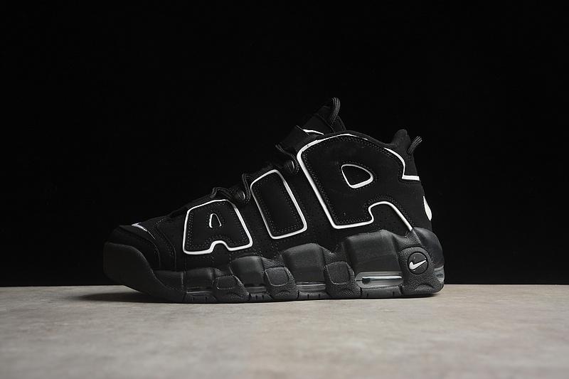 Nike Air More Uptempo "Black White" фото № 2