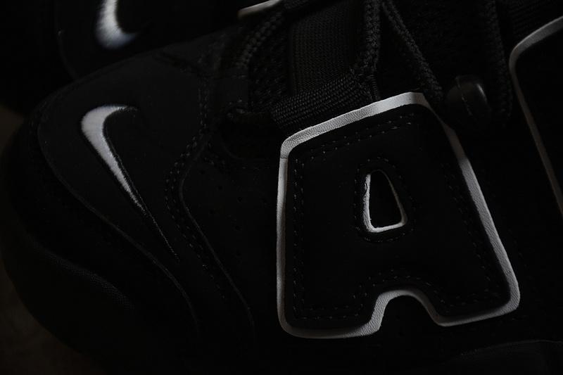 Nike Air More Uptempo "Black White" фото № 9