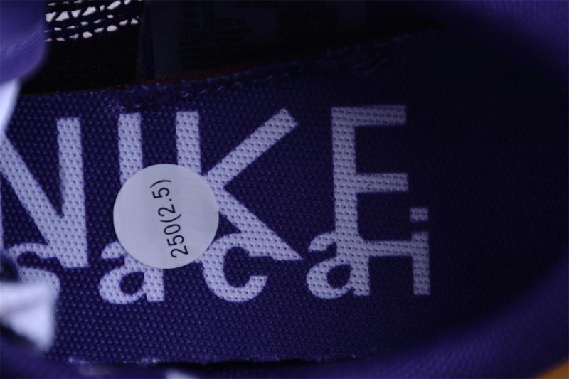 Nike Sacai X Vapor Waffle "Dark Iris" фото № 9