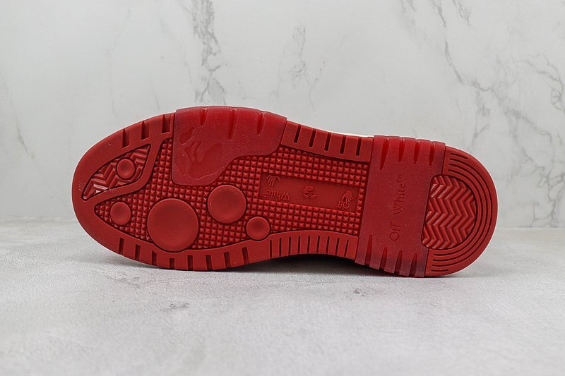 Off White Out Of Office "Red/White/Bordo" фото № 8