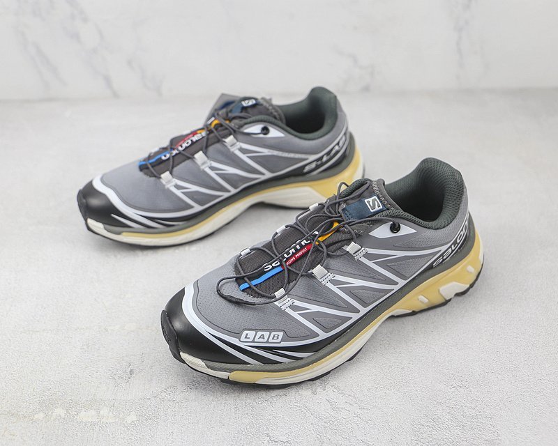 Salomon XT-6 Expanse "Black/Light Yellow/Grey" фото № 5