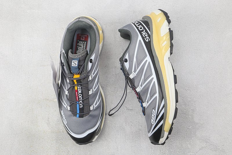 Salomon XT-6 Expanse "Black/Light Yellow/Grey" фото № 6