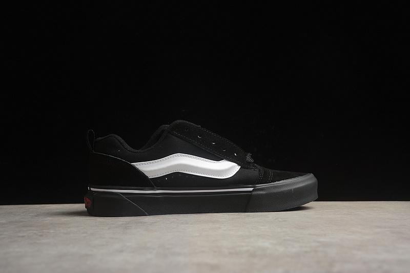 Vans Knu Skool "Black White" фото № 5