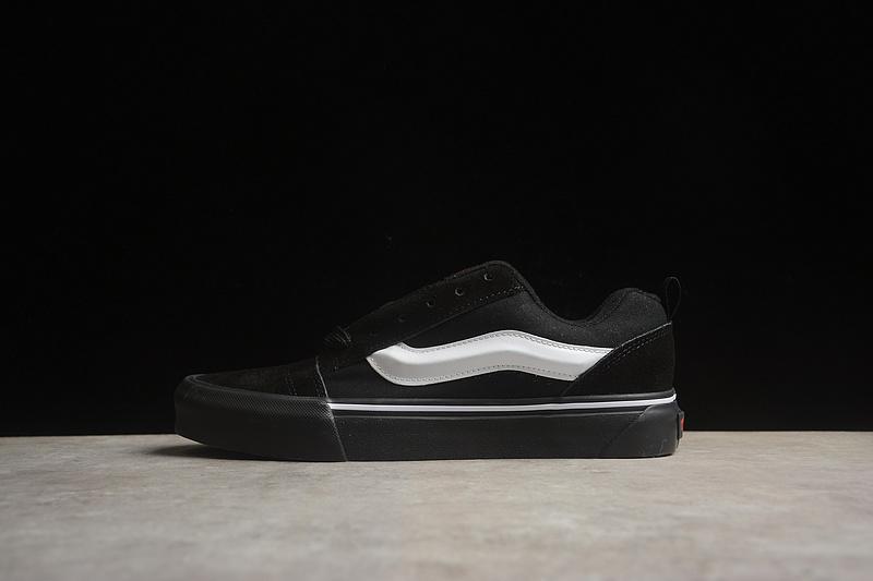Vans Knu Skool "Black White" фото № 2